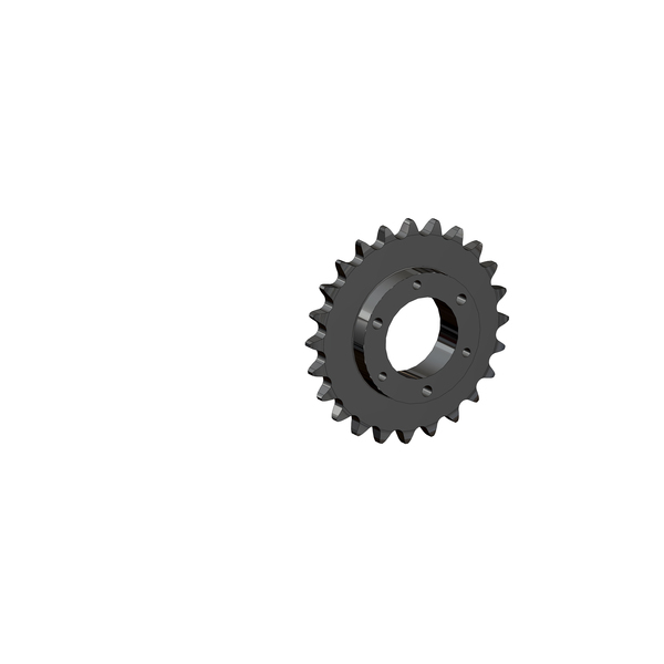 Senqcia Maxco Maxco H100E24 Qd Sprocket For Use With E Bushing Hardened Tooth H100E24